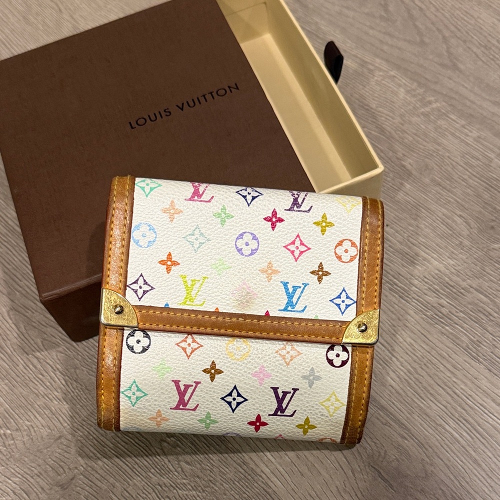 Louis Vuitton Murakami Porte Monnaie Carte Credit